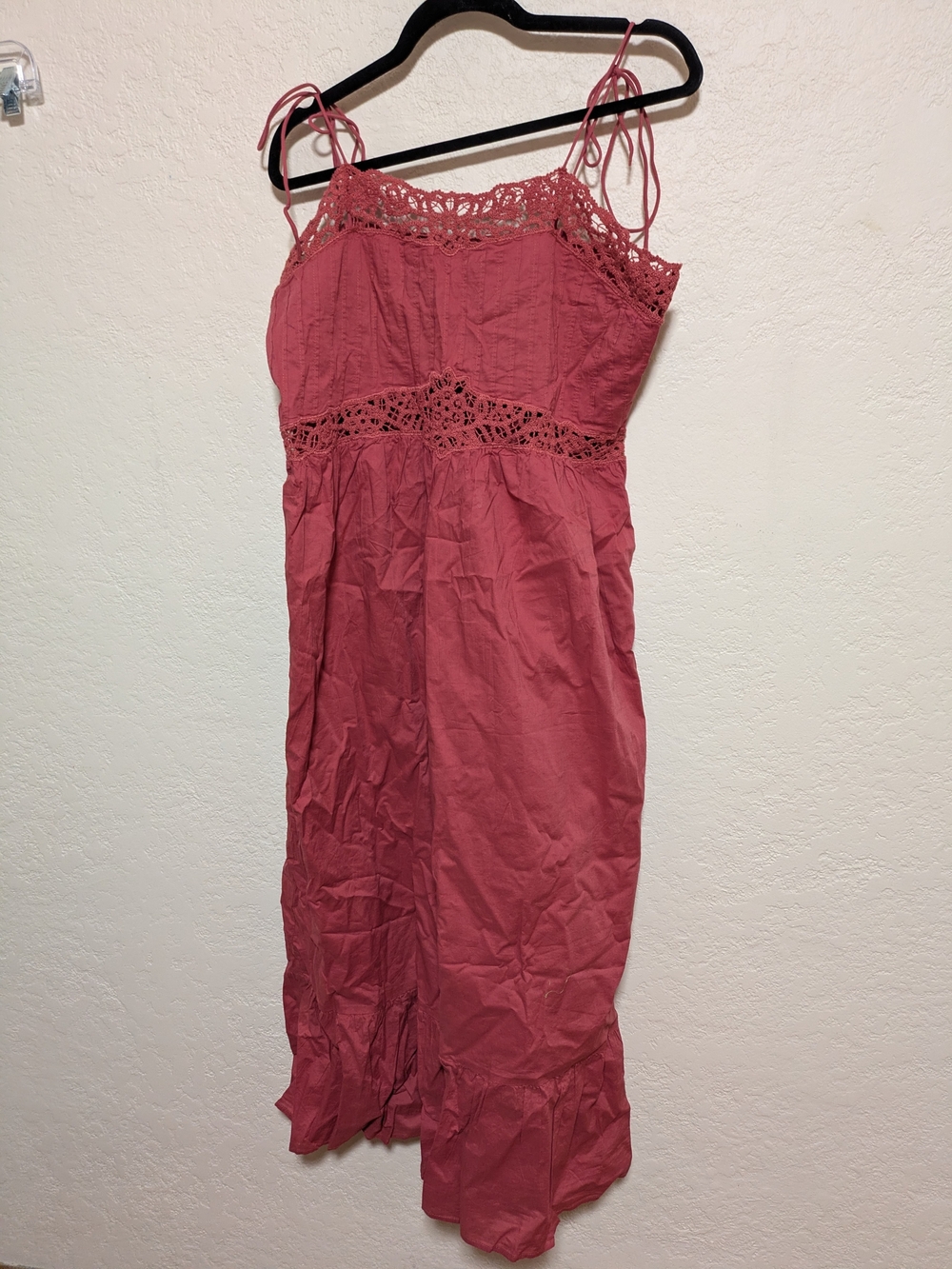 Women’s Rose Pink Lace-Trim Sundress - Universal Thread